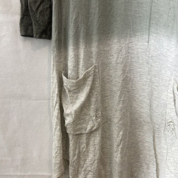 Blue Curl Beachwear Womens Hooded Cover-Up Size Small Green And White - Picture 3 of 8